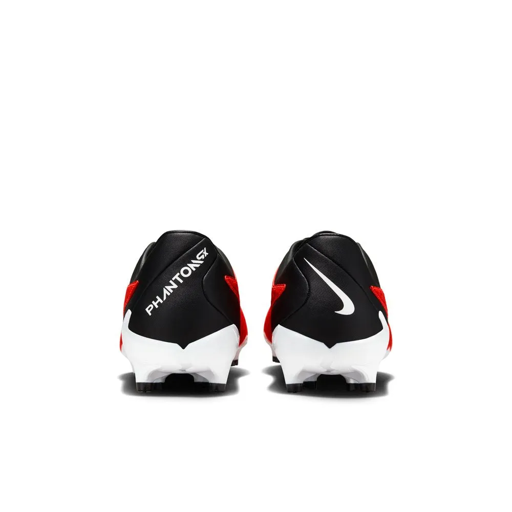 Nike Phantom GX Academy FG/MG Football Boots - Bright Crimson/Black/White