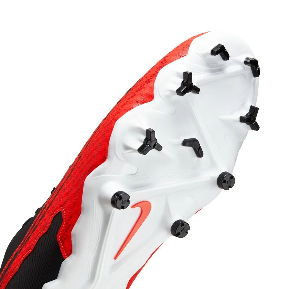 Nike Phantom GX Academy FG/MG Football Boots - Bright Crimson/Black/White