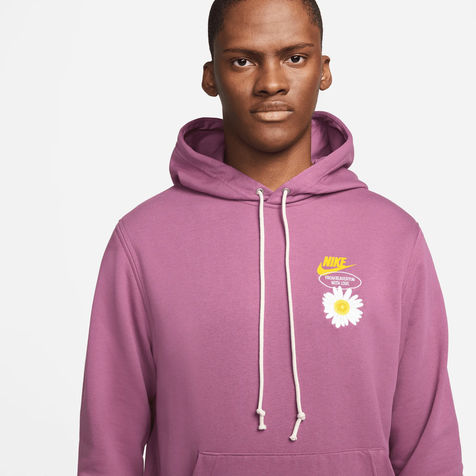 Nike Sportswear Daisy Hoodie 'Light Bordeaux'