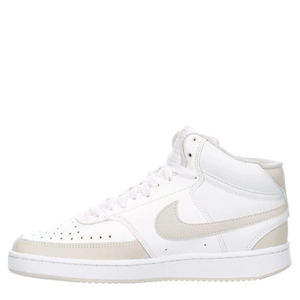 NIKE  WOMENS COURT VISION MID SNEAKER