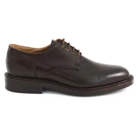 NPS BLAIR Walnut Calf Derby Shoes with Durable Itshide Sole