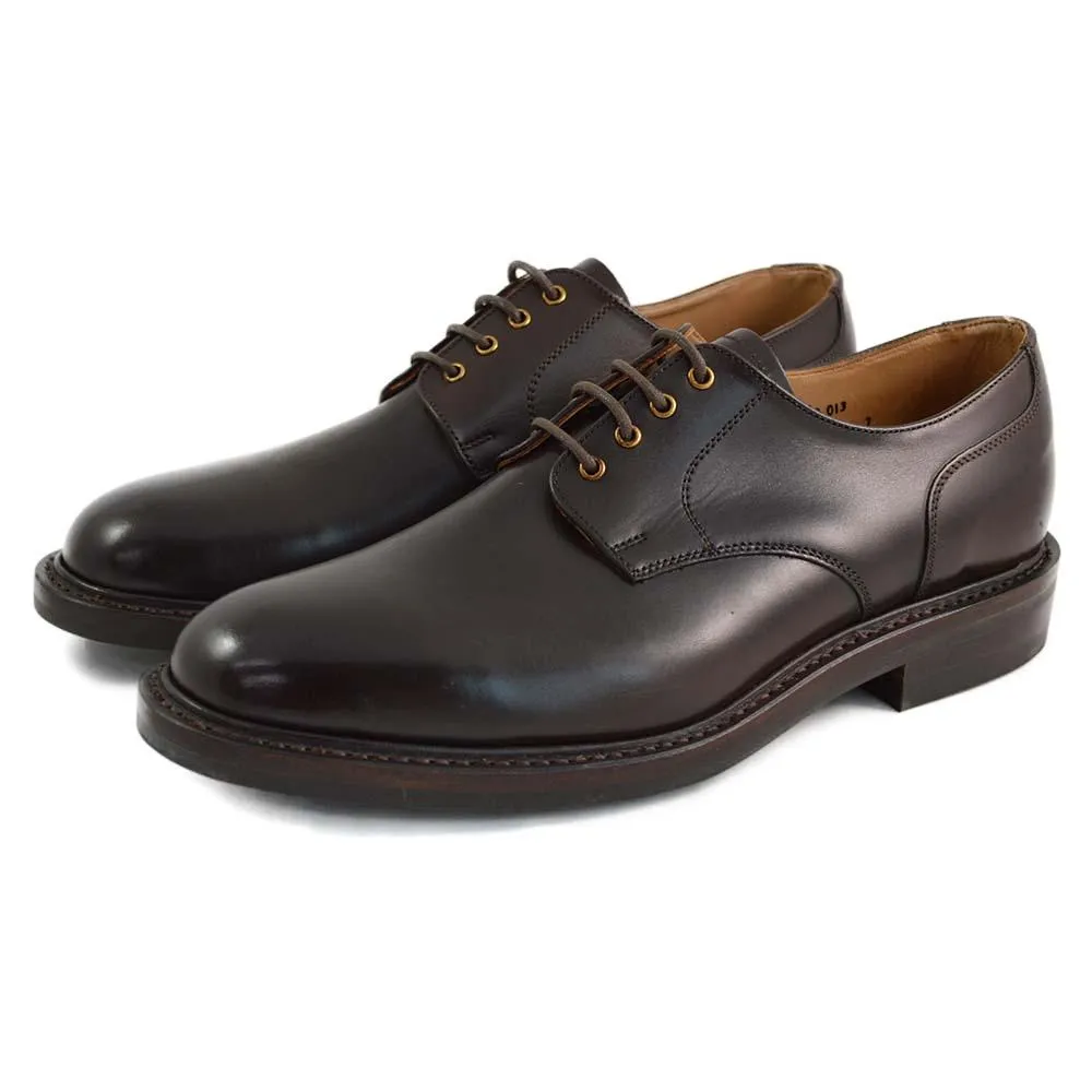 NPS BLAIR Walnut Calf Derby Shoes with Durable Itshide Sole