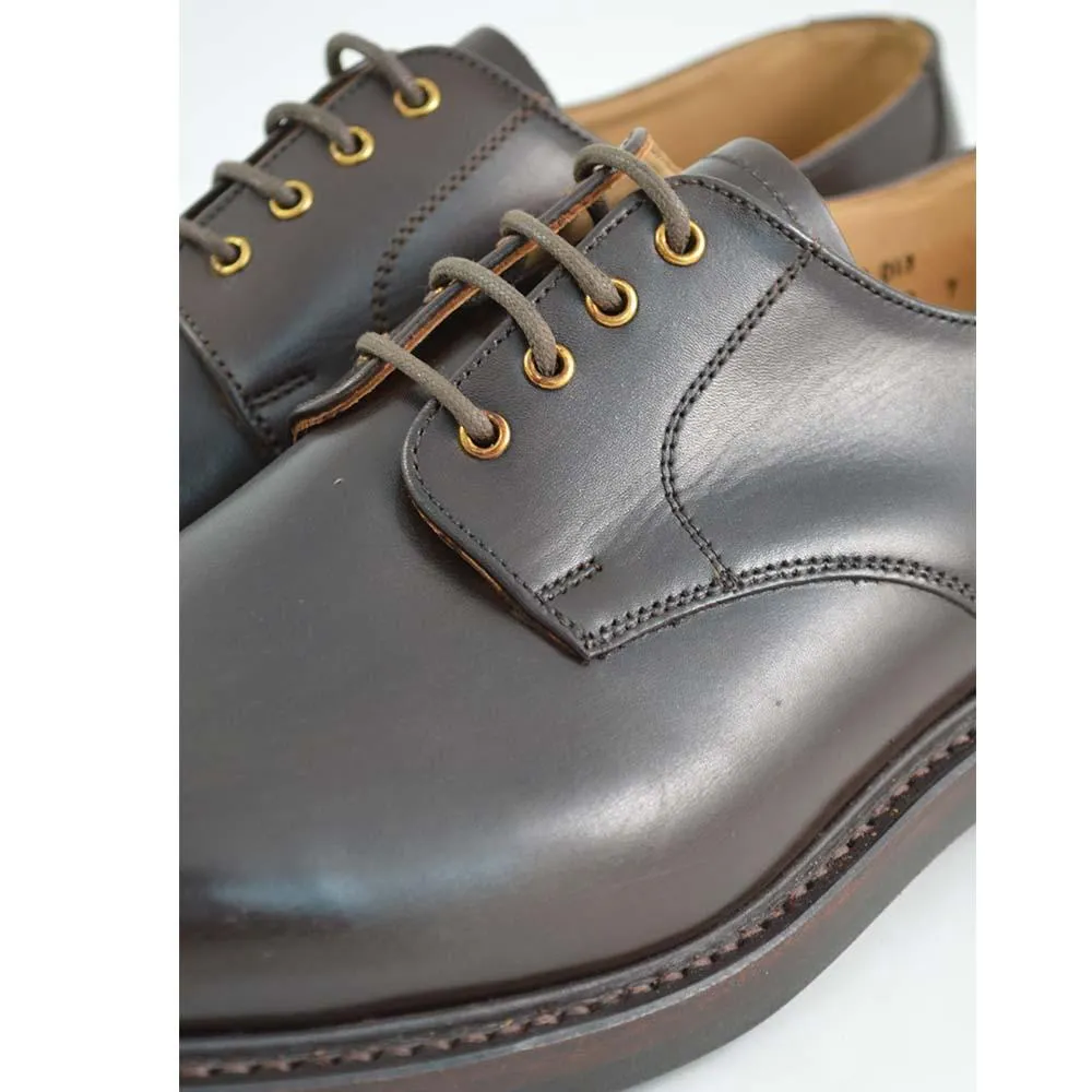 NPS BLAIR Walnut Calf Derby Shoes with Durable Itshide Sole