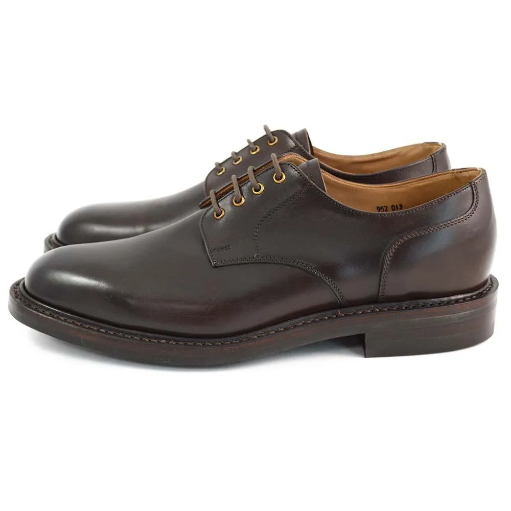 NPS BLAIR Walnut Calf Derby Shoes with Durable Itshide Sole