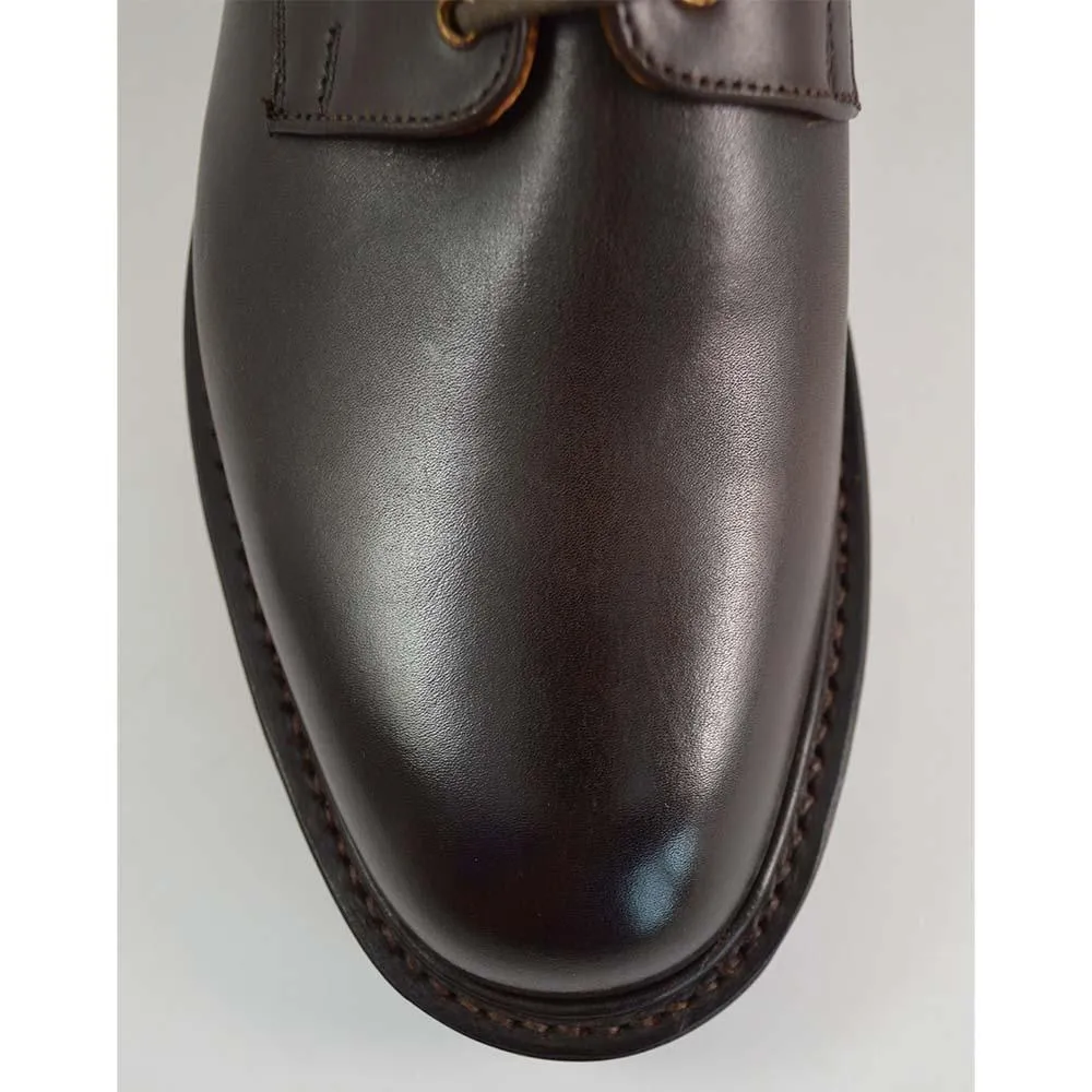 NPS BLAIR Walnut Calf Derby Shoes with Durable Itshide Sole