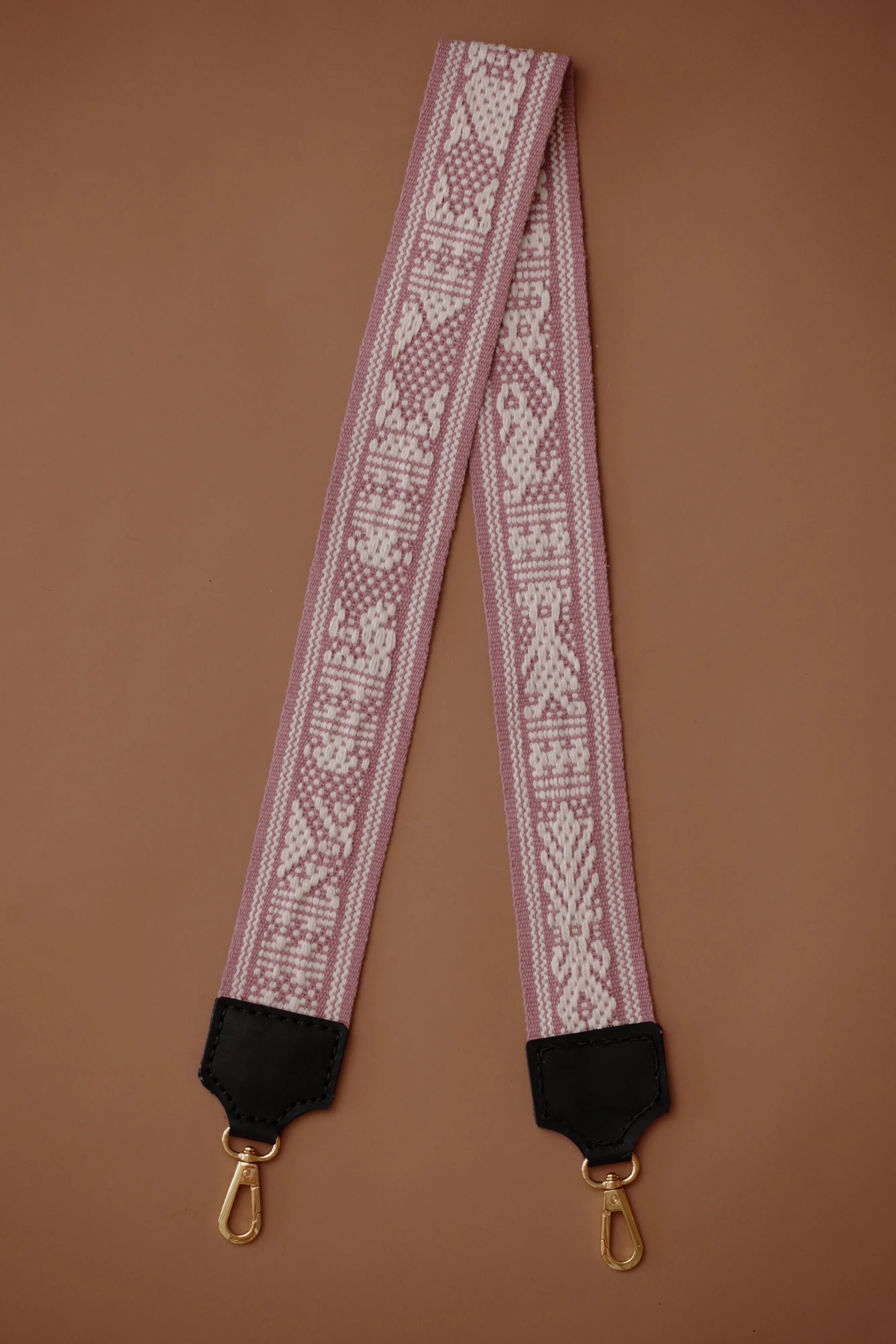 OAXACAN STRAP // BLUSH + WHITE