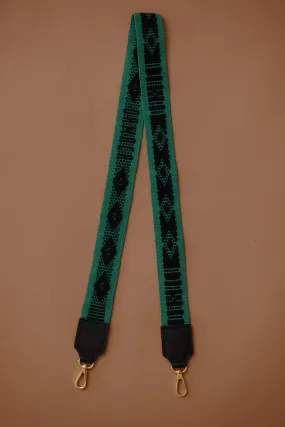 OAXACAN STRAP // GREEN + BLACK