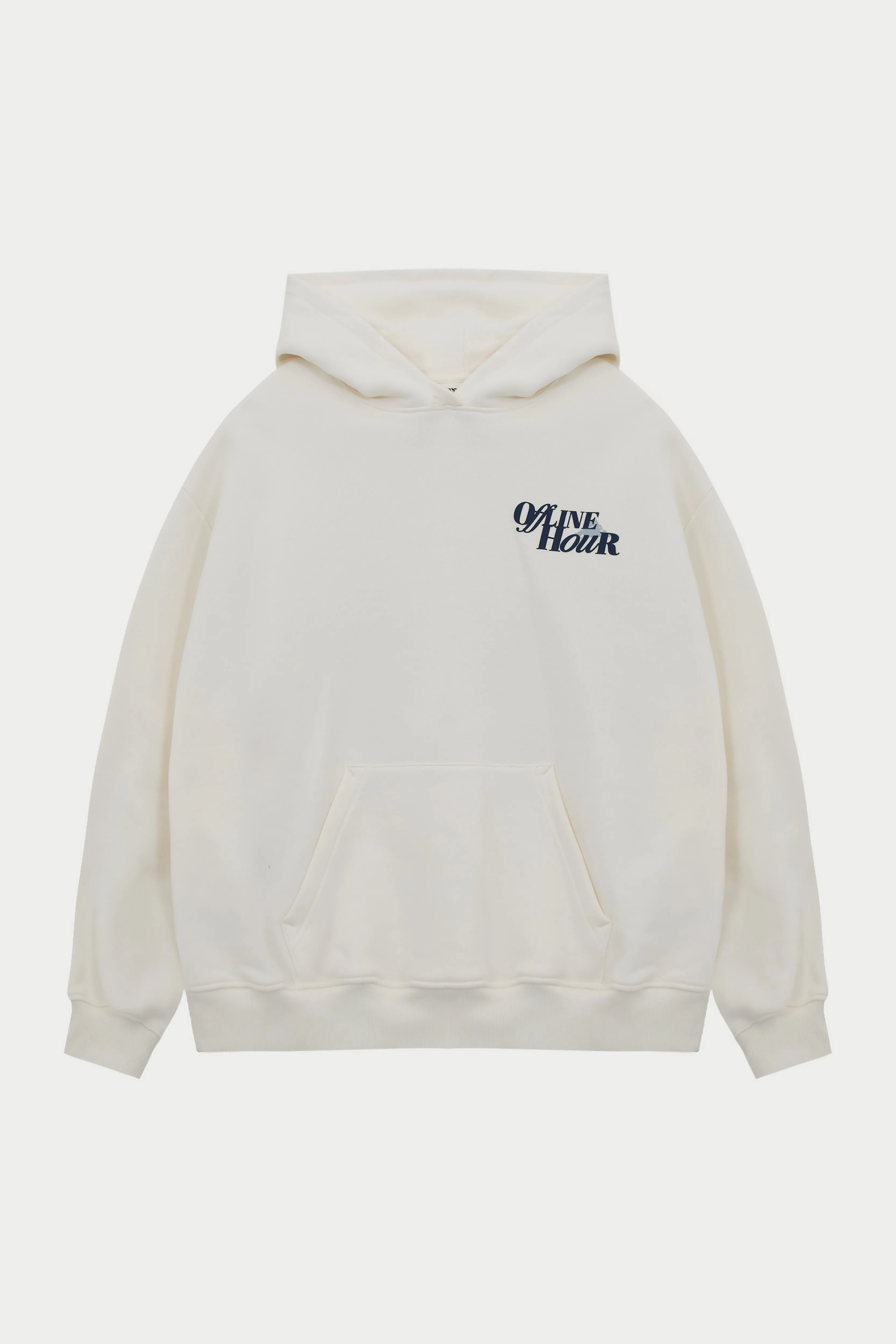 OFFLINE HOUR OVERSIZED HOODIE - OFF WHITE