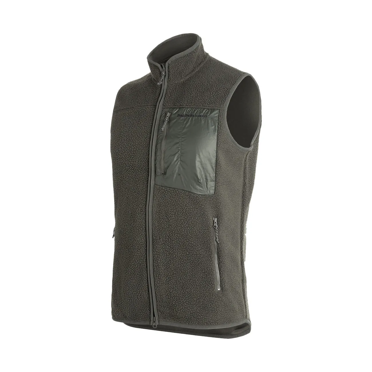 Olive Extreme Men's Fleece Vest