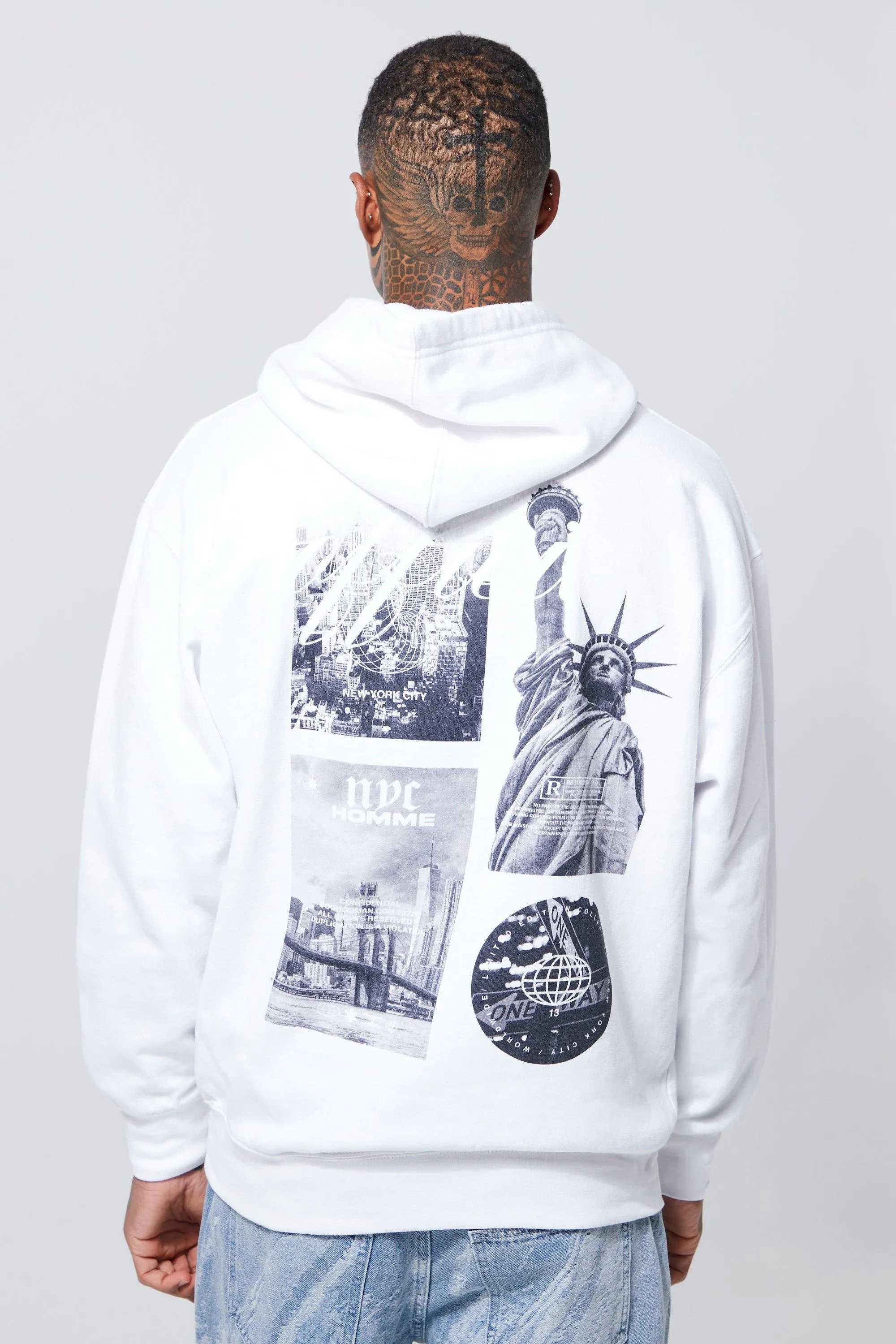 Oversized Graphic Hoodie