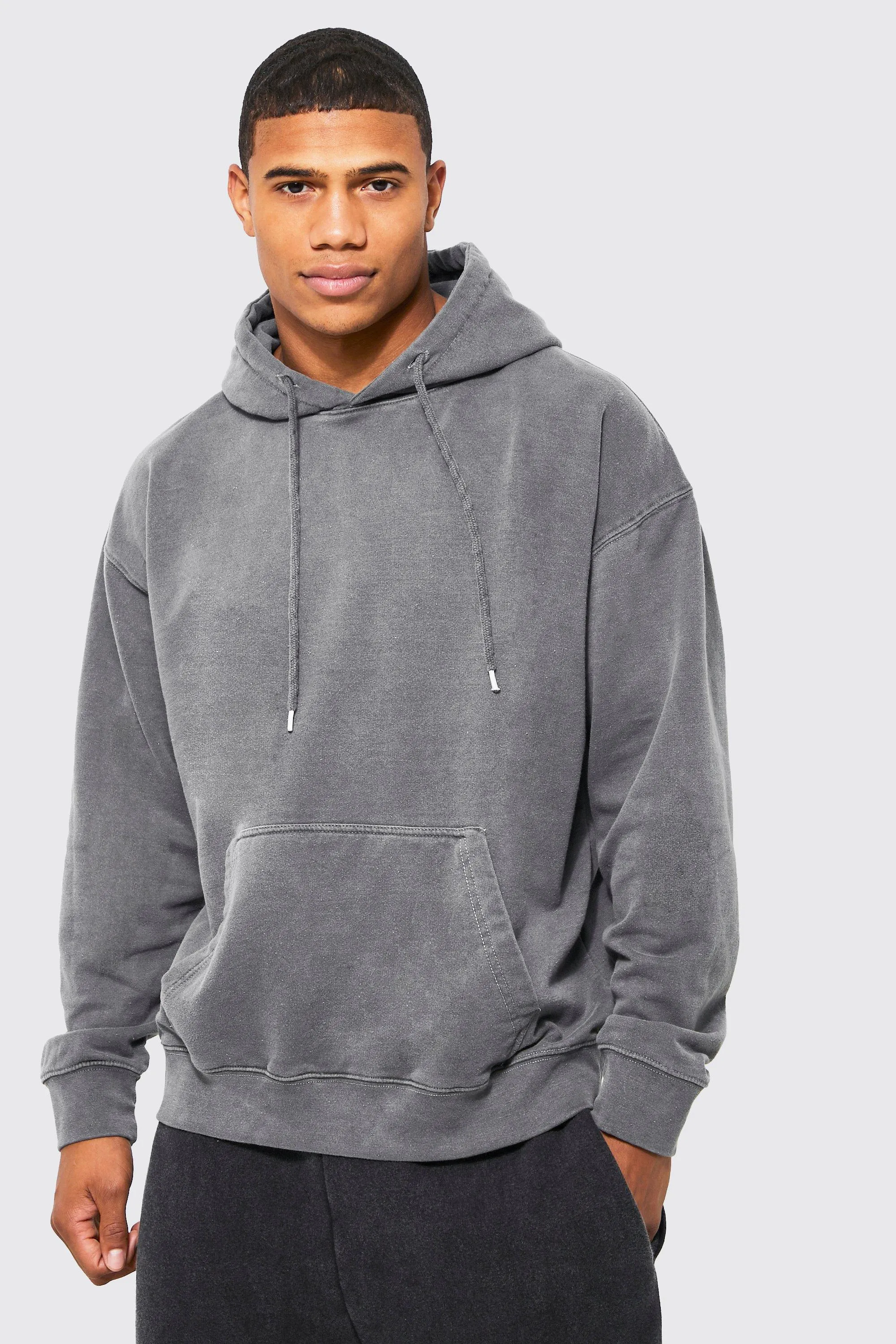 Oversized Washed Hoodie