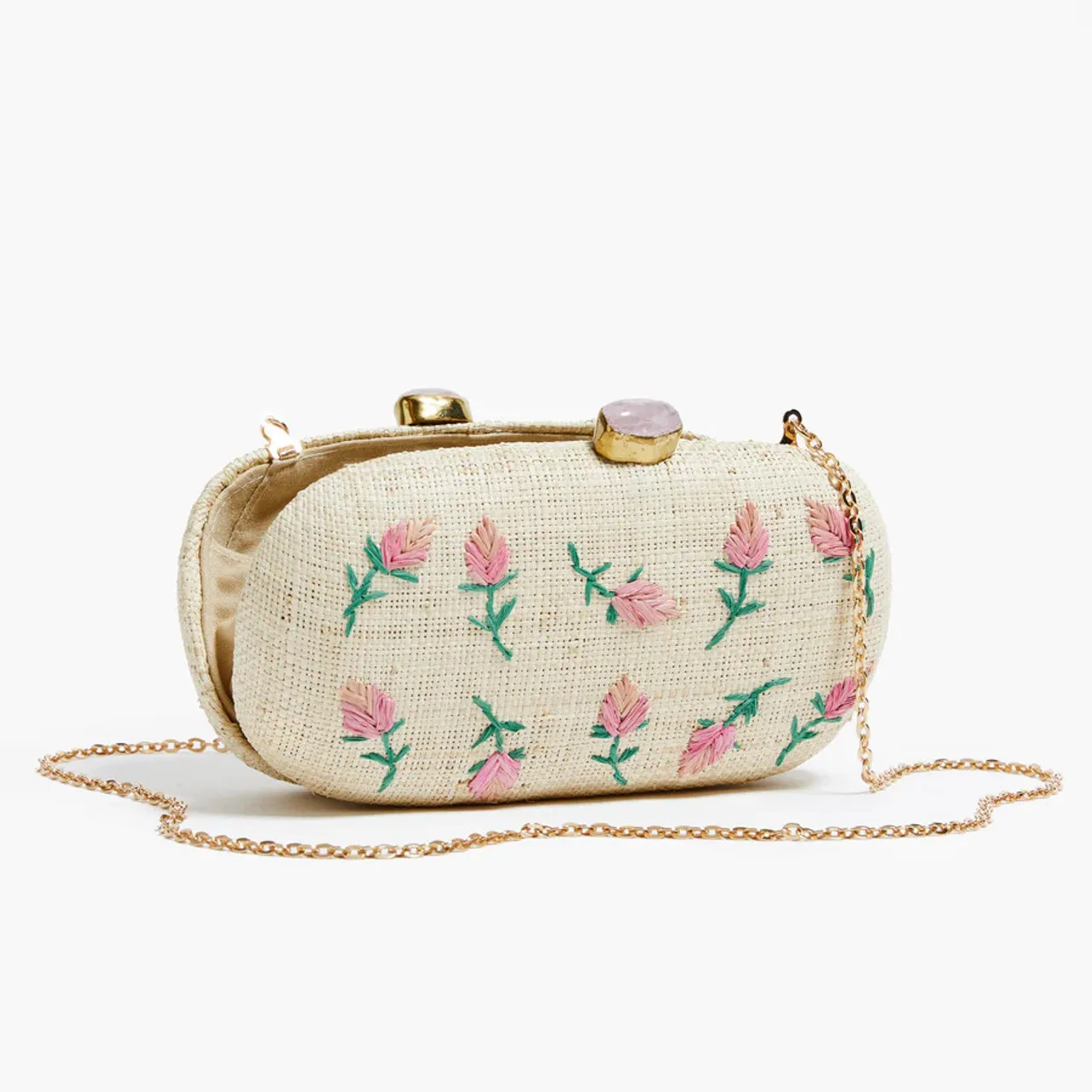 Pamela Munson Rosebud Clutch