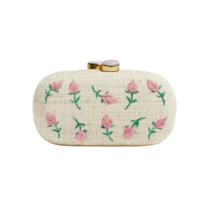 Pamela Munson Rosebud Clutch