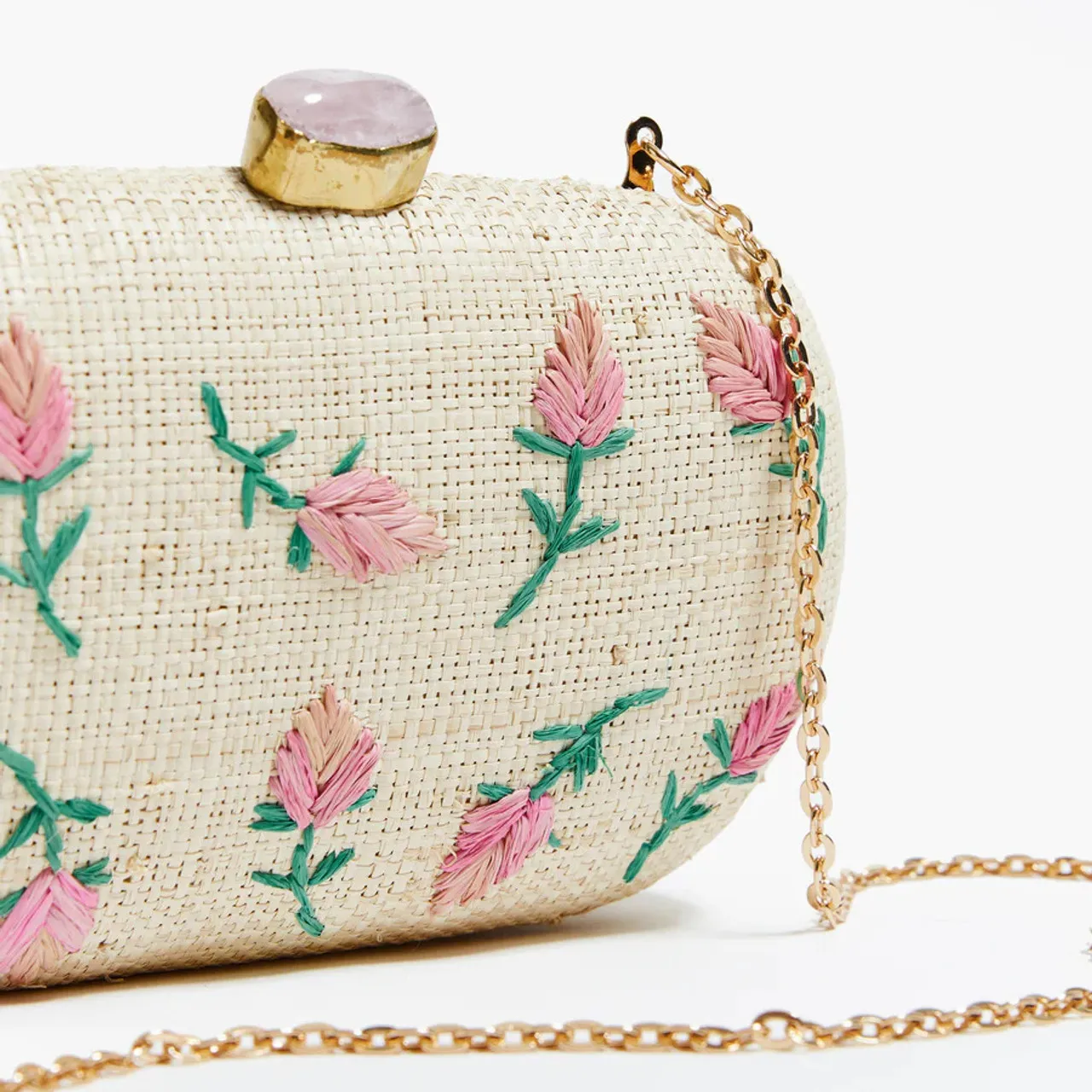 Pamela Munson Rosebud Clutch