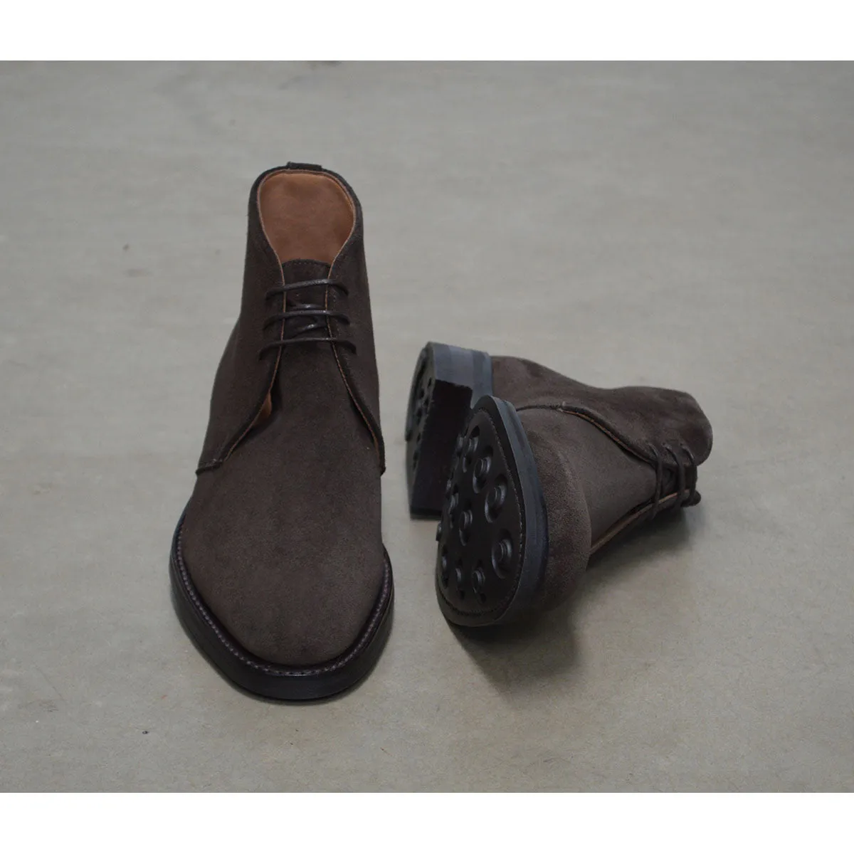 Paul Sargent Guildford Dark Brown Shoes.