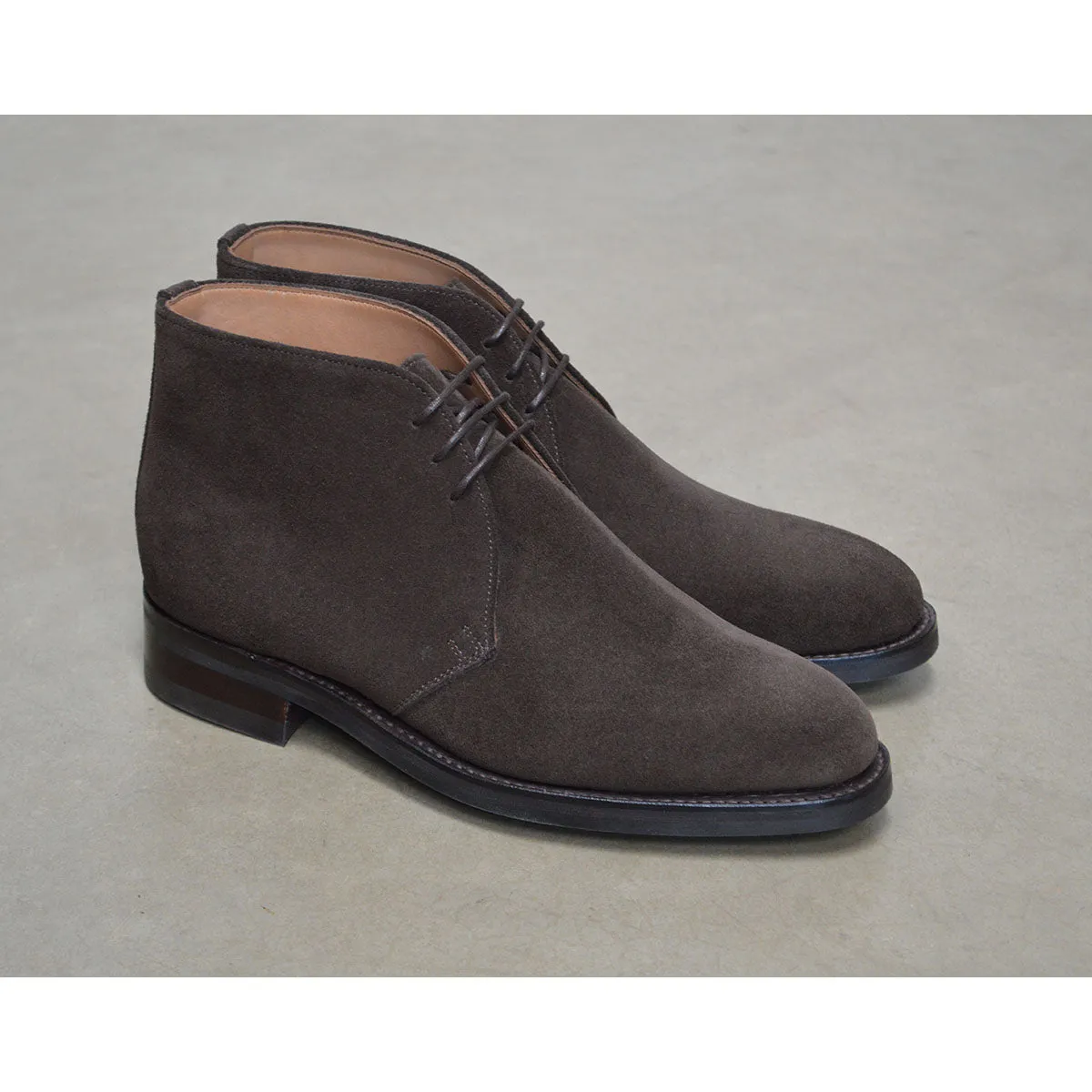 Paul Sargent Guildford Dark Brown Shoes.