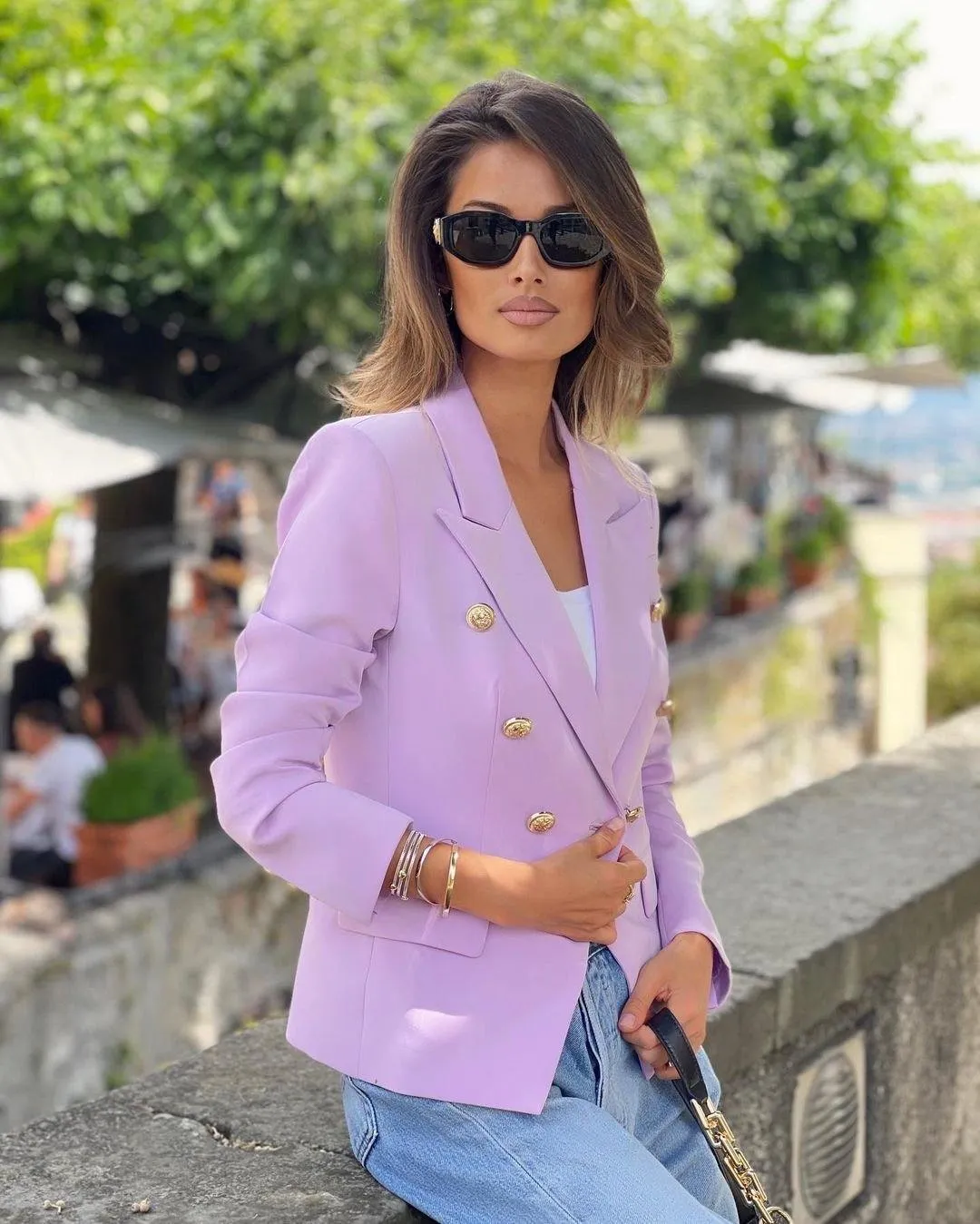 Pink Blazer