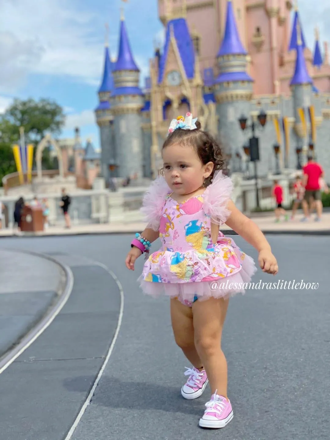 Pink Princess Tutu Romper