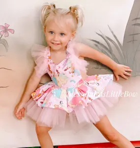 Pink Princess Tutu Romper