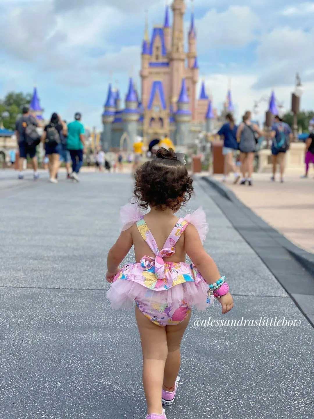 Pink Princess Tutu Romper