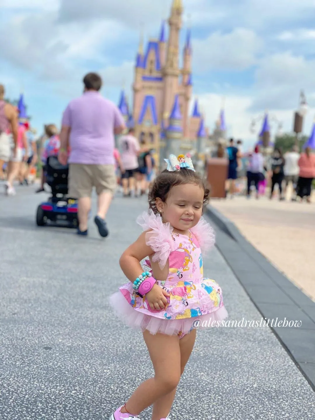 Pink Princess Tutu Romper