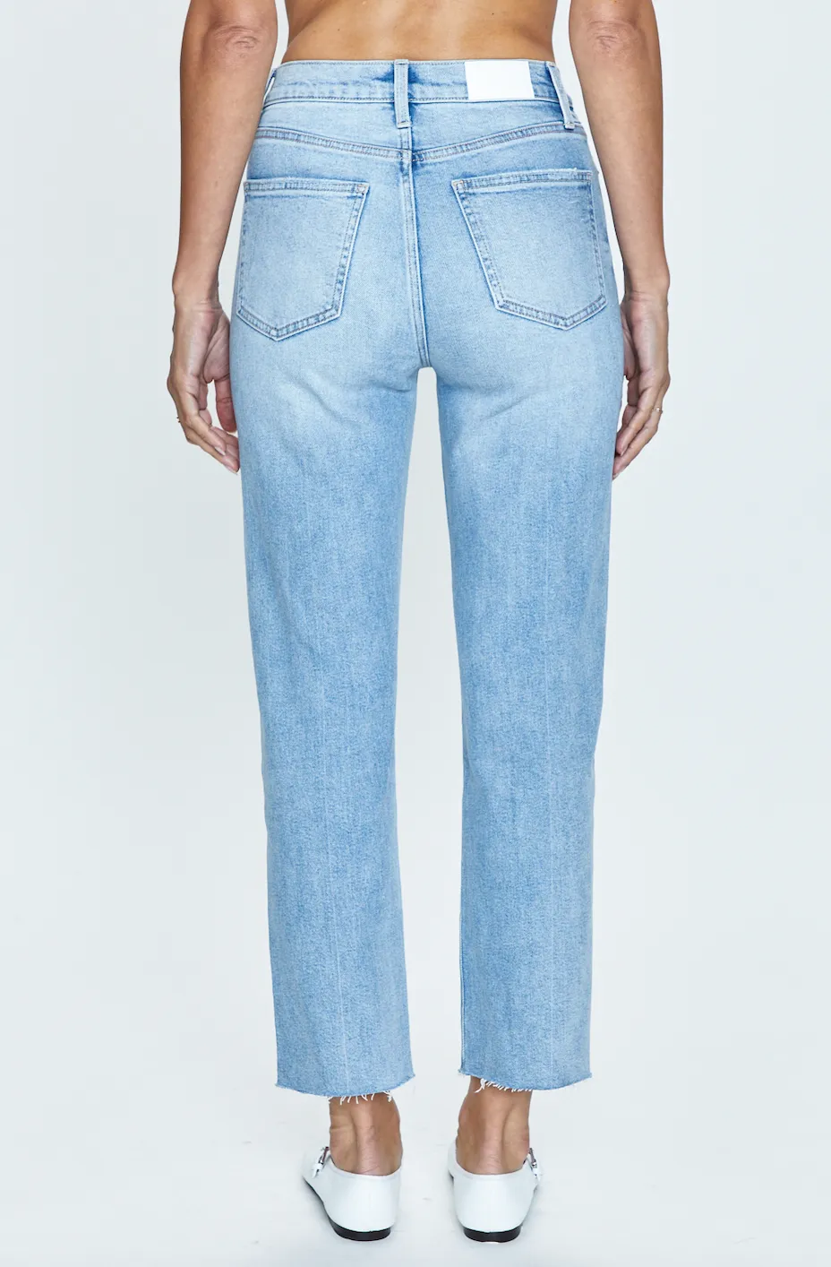 Pistola Charlie High Rise Straight Jeans - Chalet