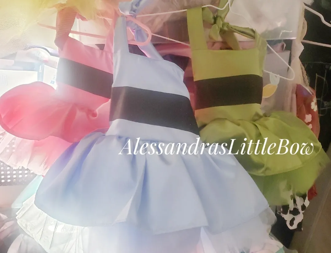 Power Puff Girls Tutu Romper Skirt