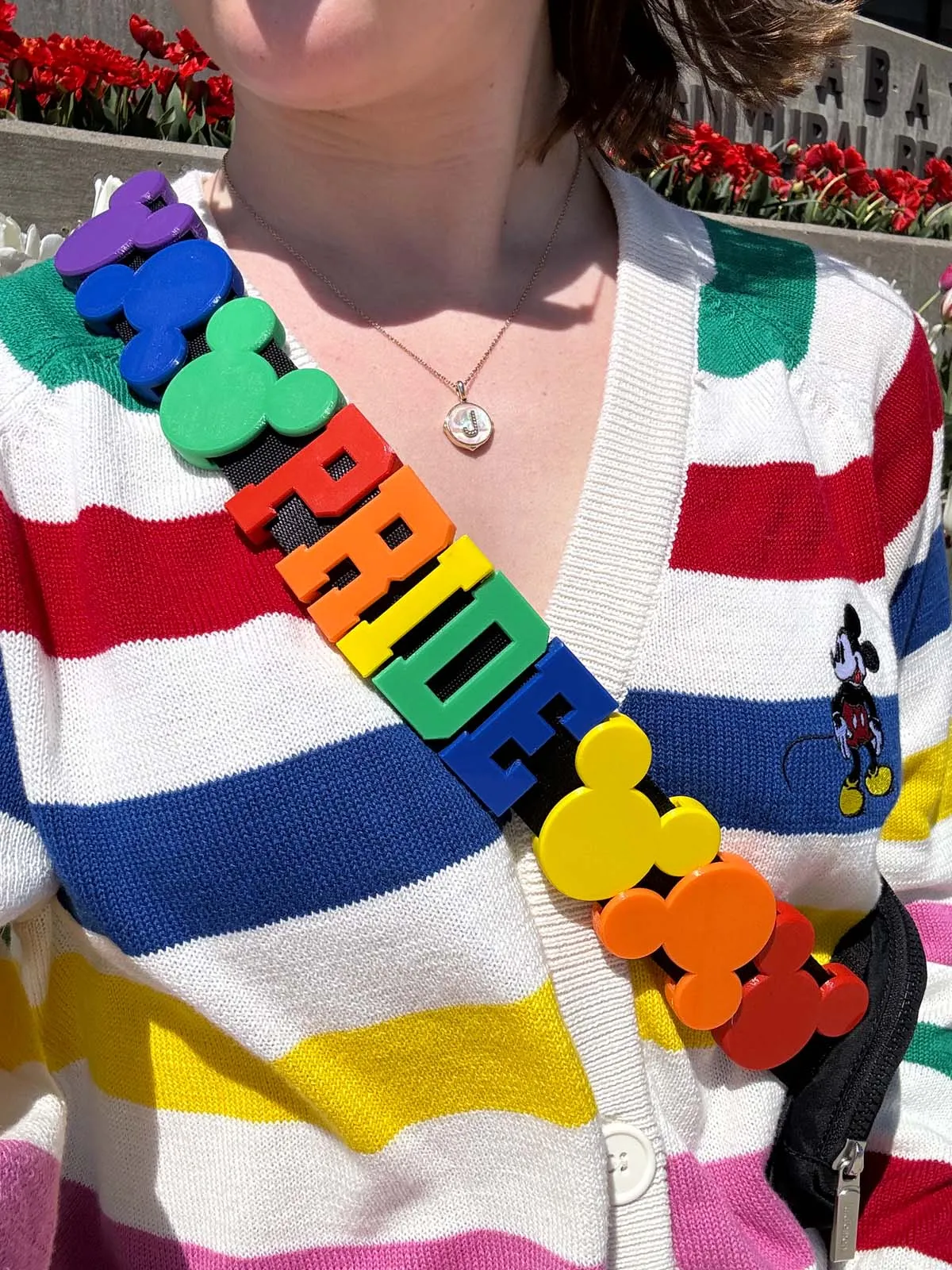 PRIDE Letters Belt and Bag Charm Set