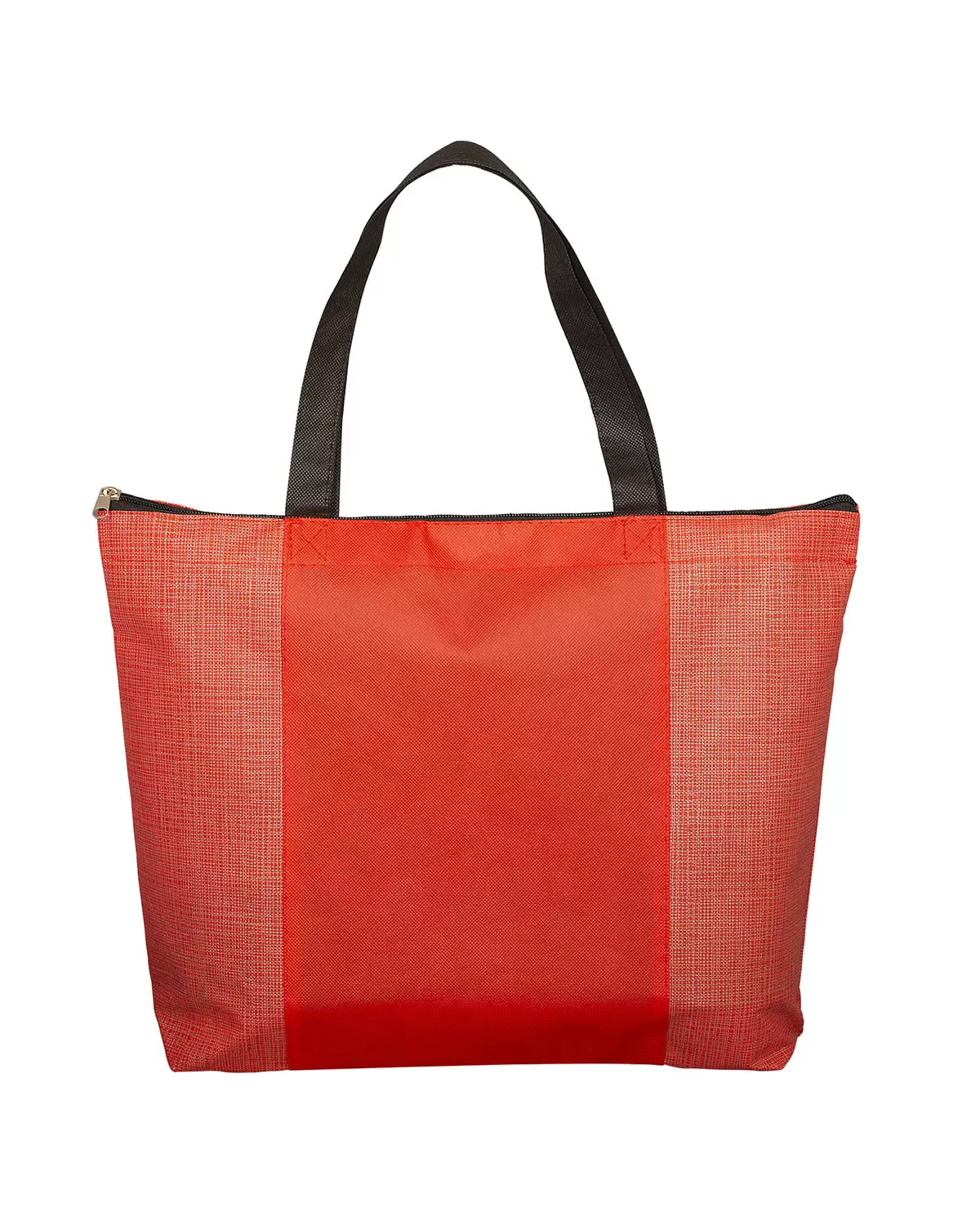 Promo Goods  BG134 Tonal Non-Woven Zipper Trade Show Tote Bag SKU: BG134