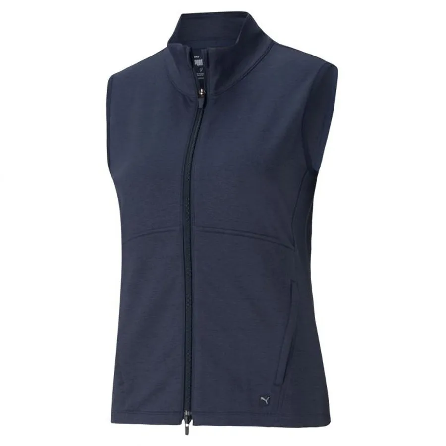 Puma Cloudspun Full Zip Golf Vest for Women