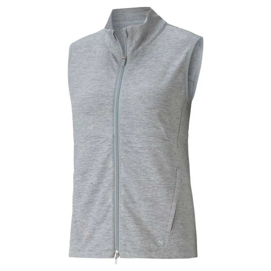 Puma Cloudspun Full Zip Golf Vest for Women