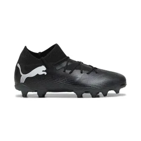 Puma Future 7 Match Junior Football Boots - Black/White