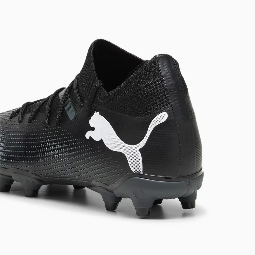 Puma Future 7 Match Junior Football Boots - Black/White