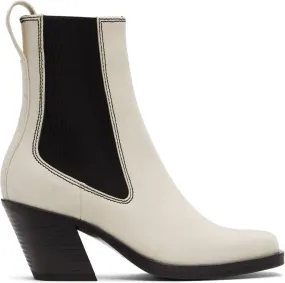 Rag & bone White Axis Boots