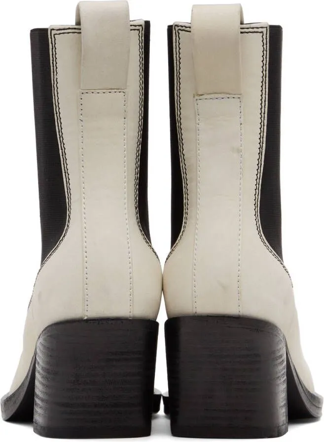 Rag & bone White Axis Boots