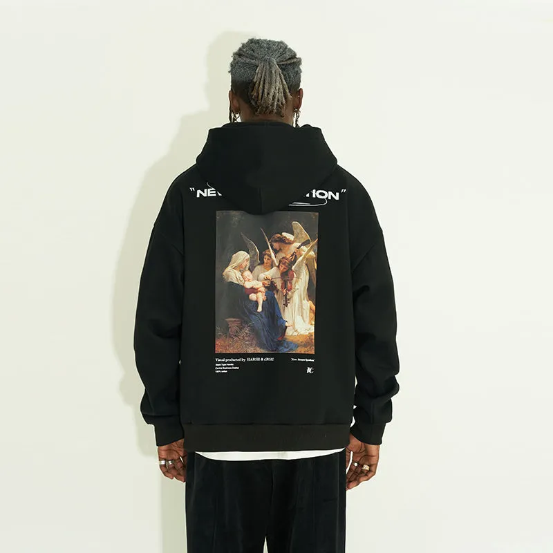 Religious Oil Painting Sweater