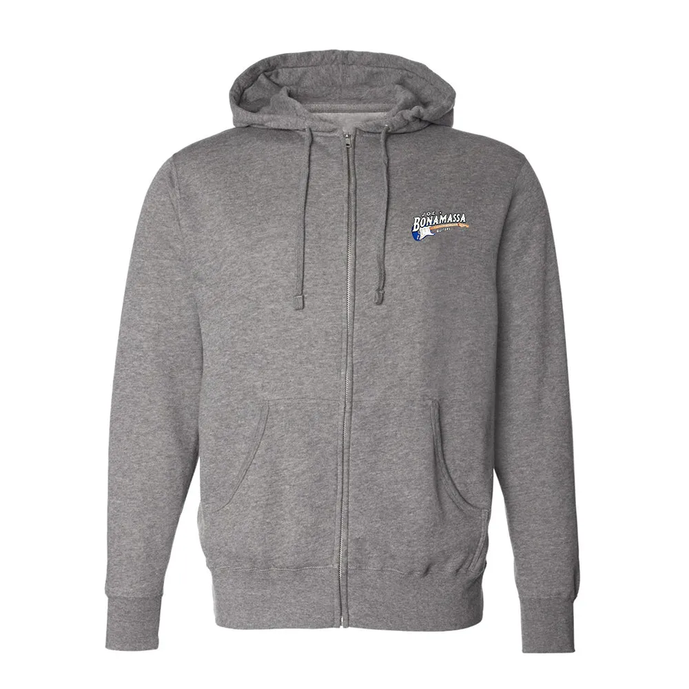 Royal Strat Zip-Up Hoodie (Unisex)