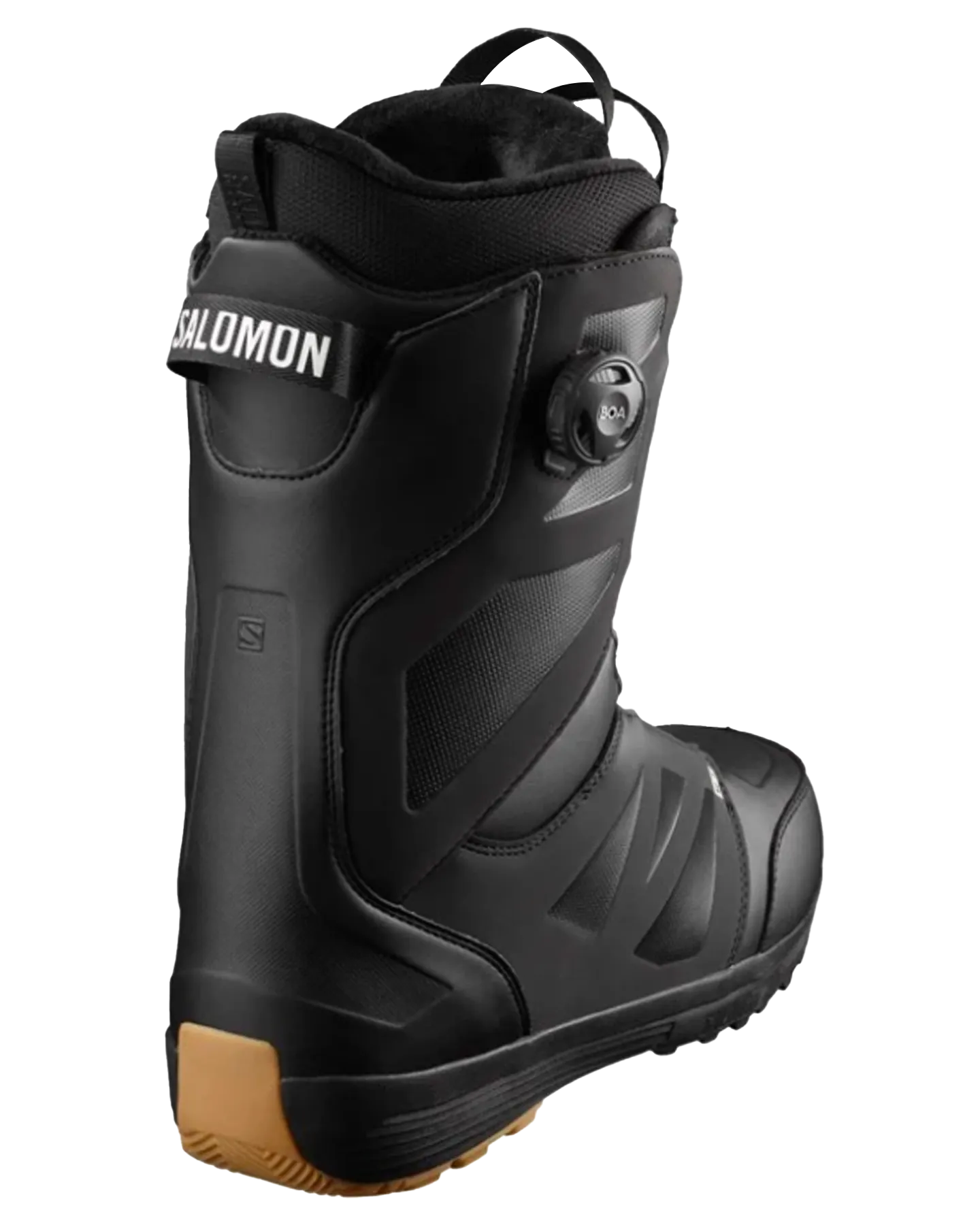 Salomon Launch Boa SJ Snowboard Boots - Black/White - 2024