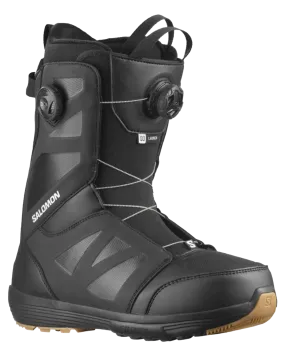 Salomon Launch Boa SJ Snowboard Boots - Black/White - 2024