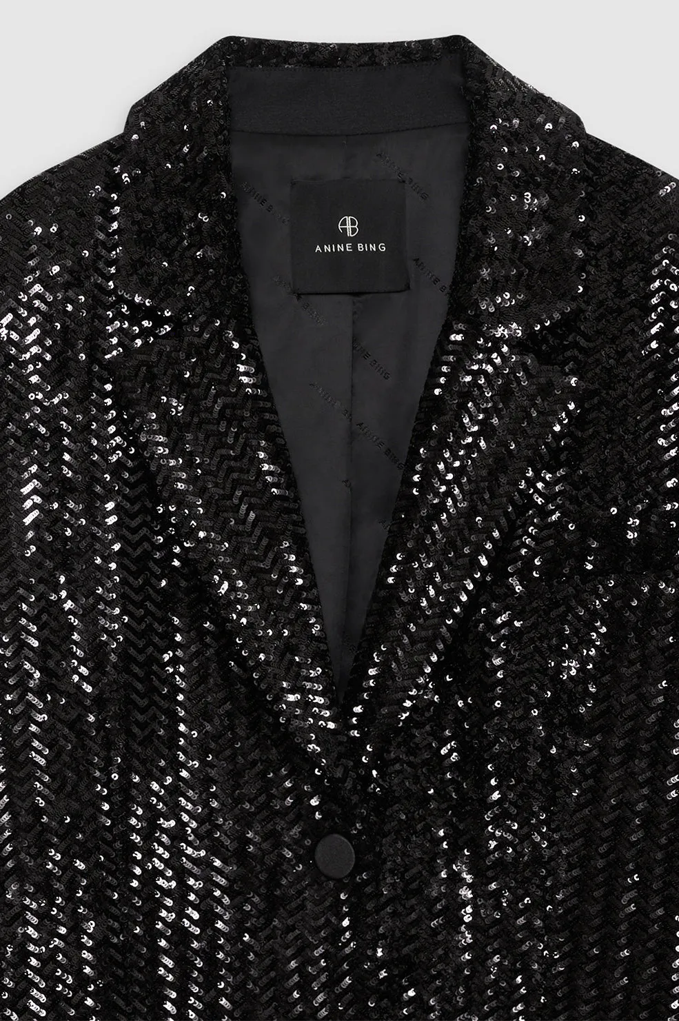 Sara Blazer - Black Sequin