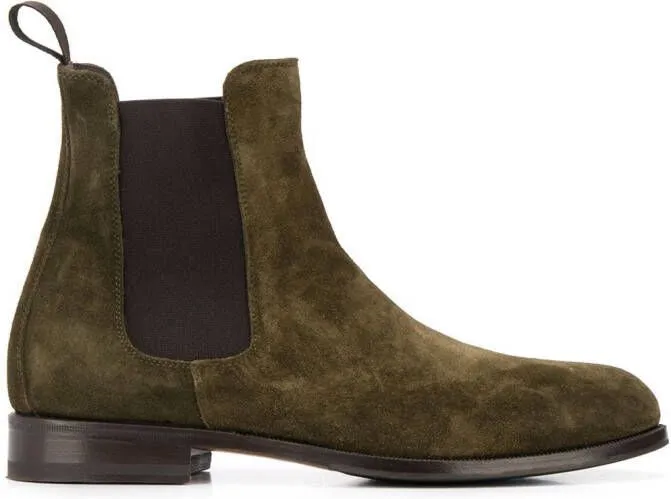 Scarosso Elena chelsea boots Green