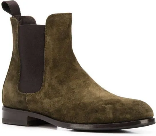 Scarosso Elena chelsea boots Green