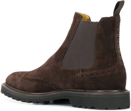 Scarosso Keith chelsea boots Brown