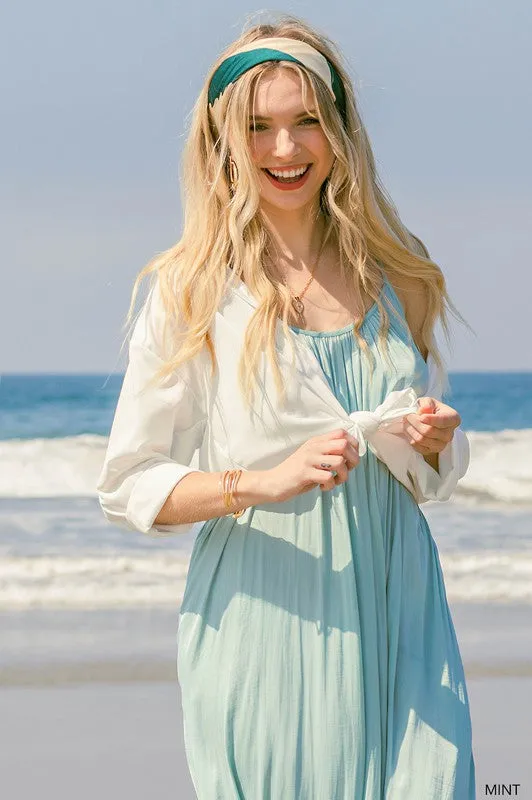 Sea Maxi Dress for a Day