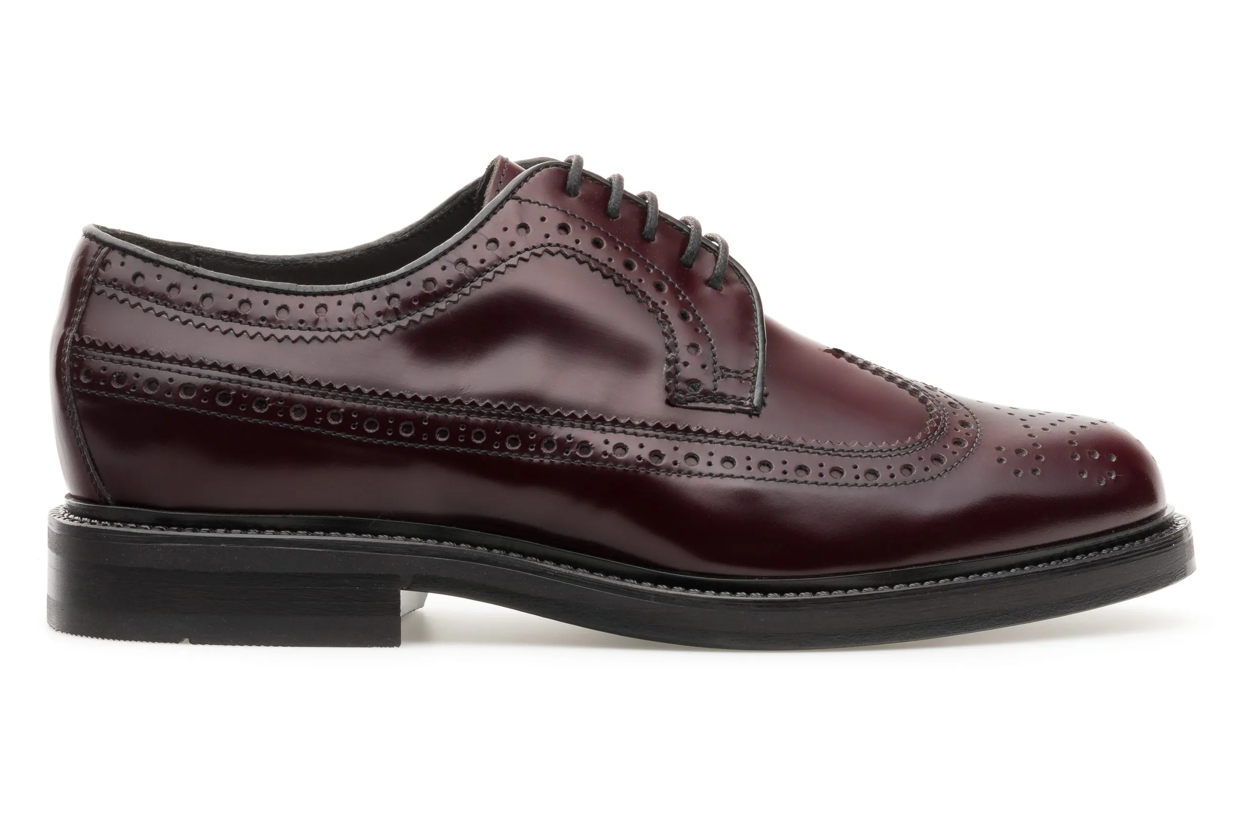 Shiny Elegant Derby Shoes