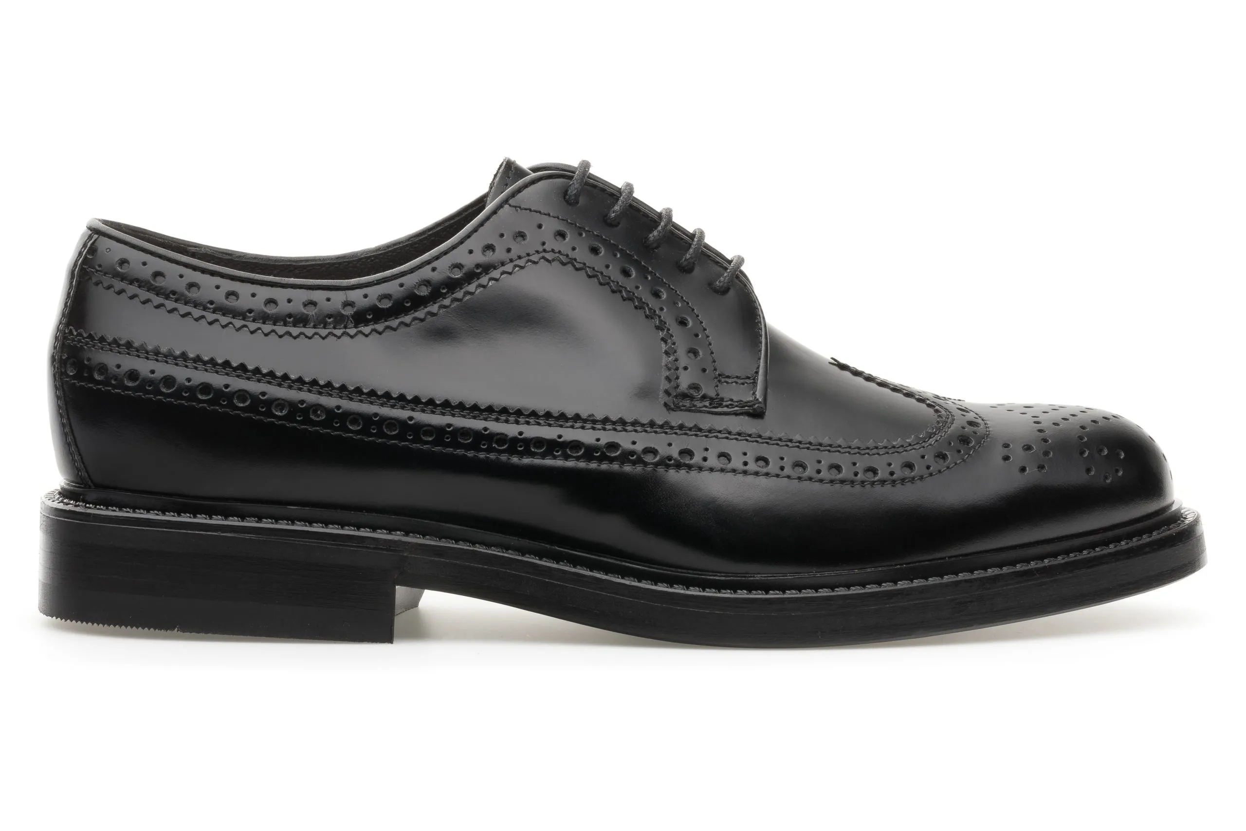 Shiny Elegant Derby Shoes