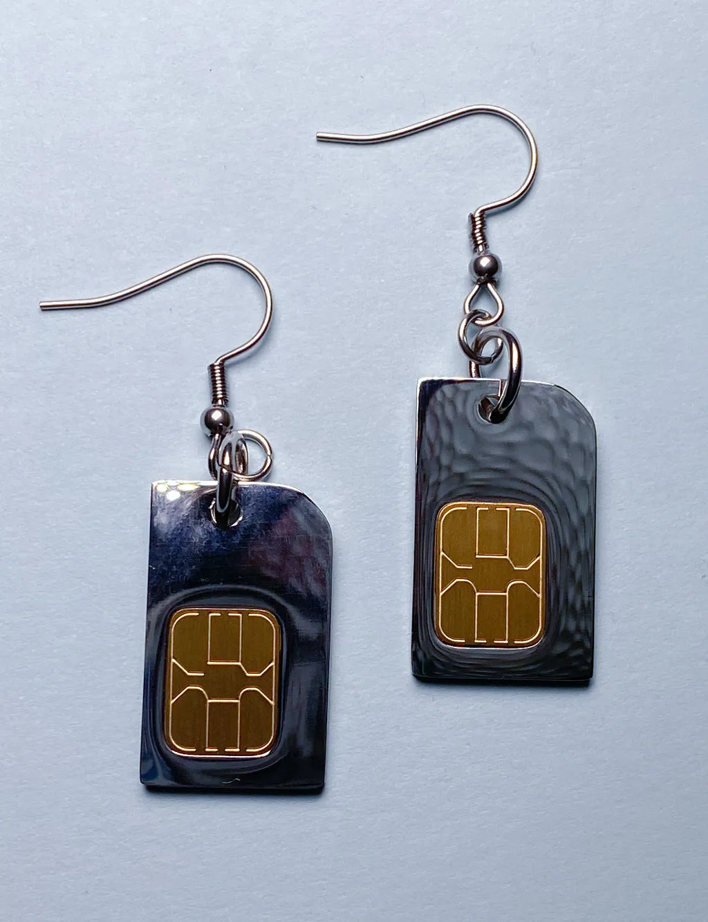 SIM Card Earrings