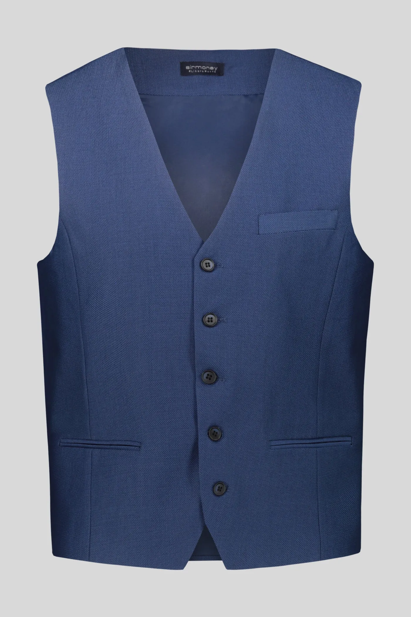 Solid color vest