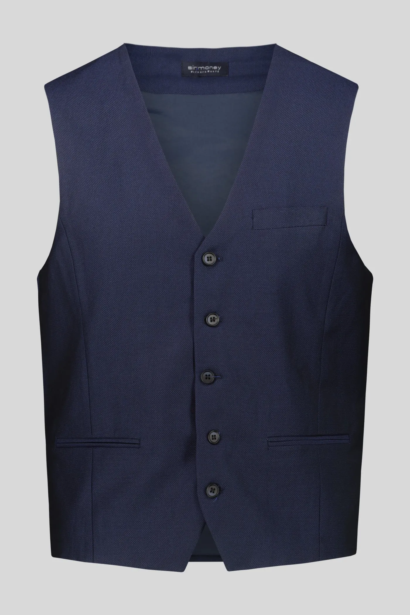 Solid color vest