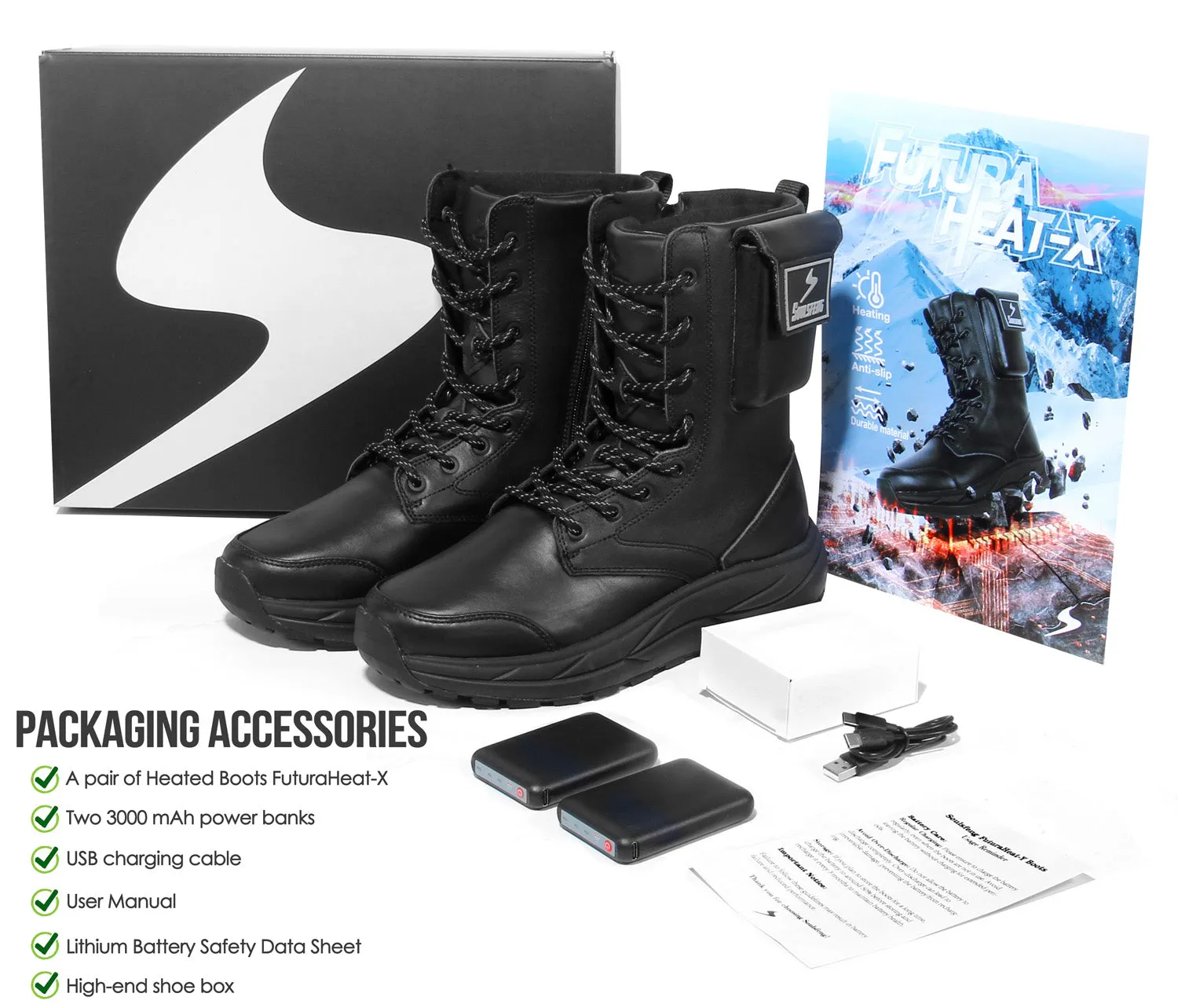 Soulsfeng Heated Boots FuturaHeat-X